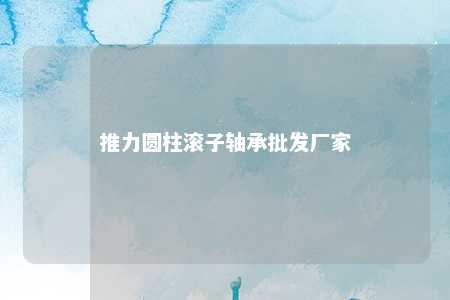 推力圆柱滚子轴承批发厂家 